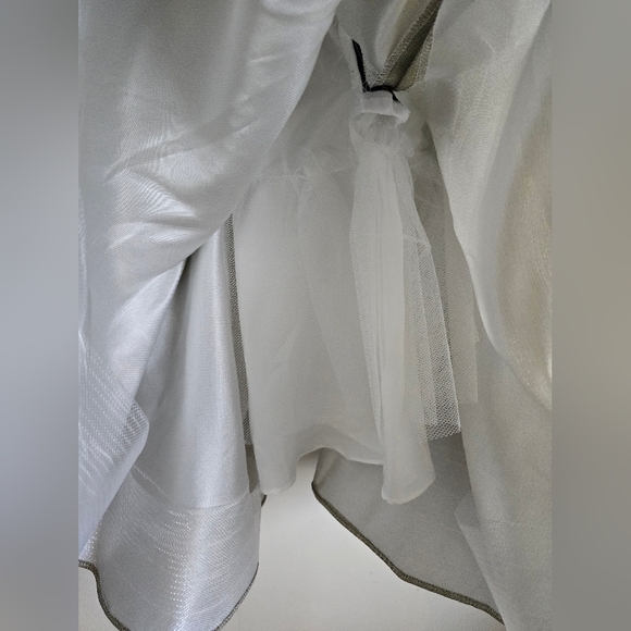 IEENA FOR MAC DUGGAL, Black & Gold One Shoulder A-Line Dress, Size 4, NWT! - Picture 11 of 14